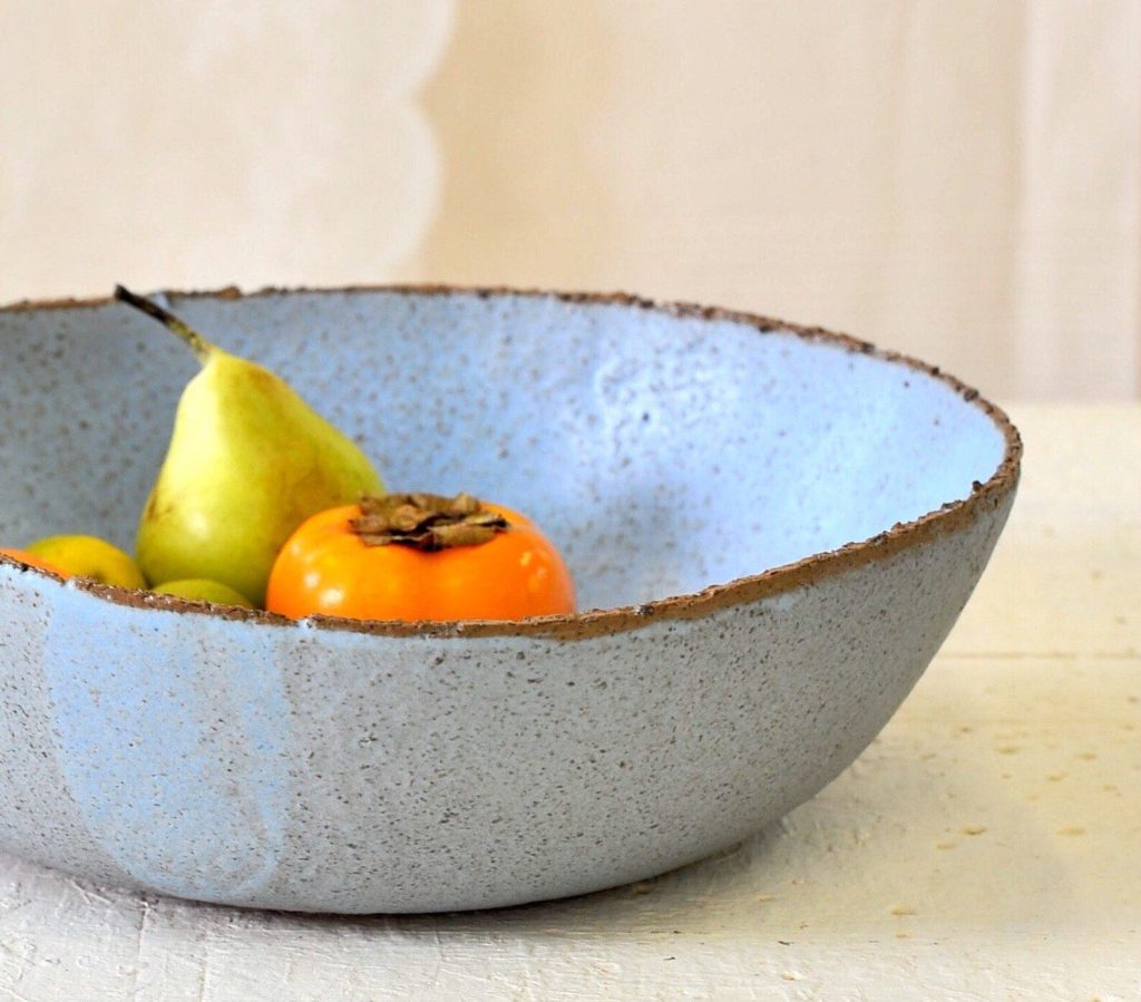 Bol bleu clair, autre vue
