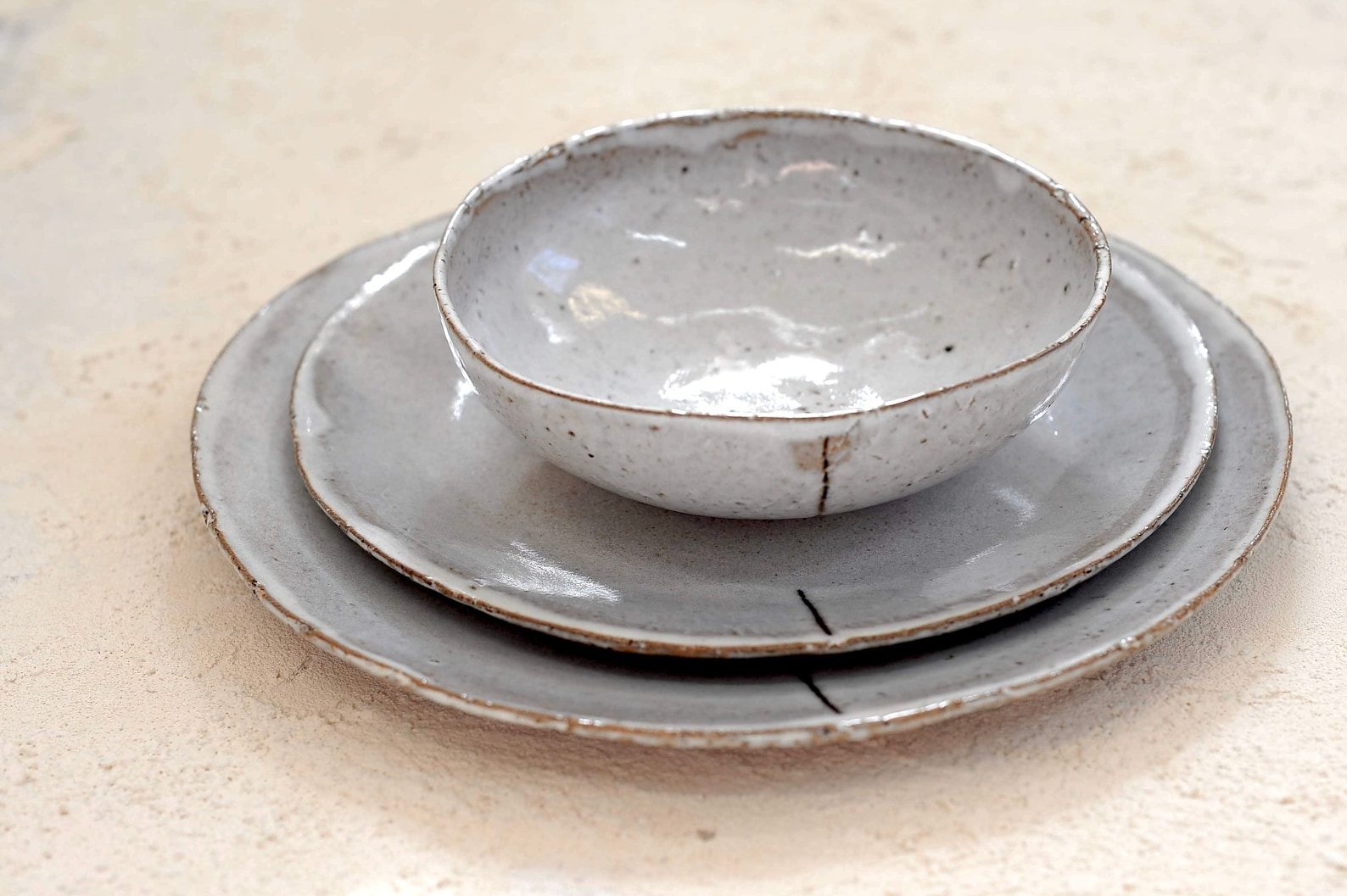Service d’assiettes, autre vue