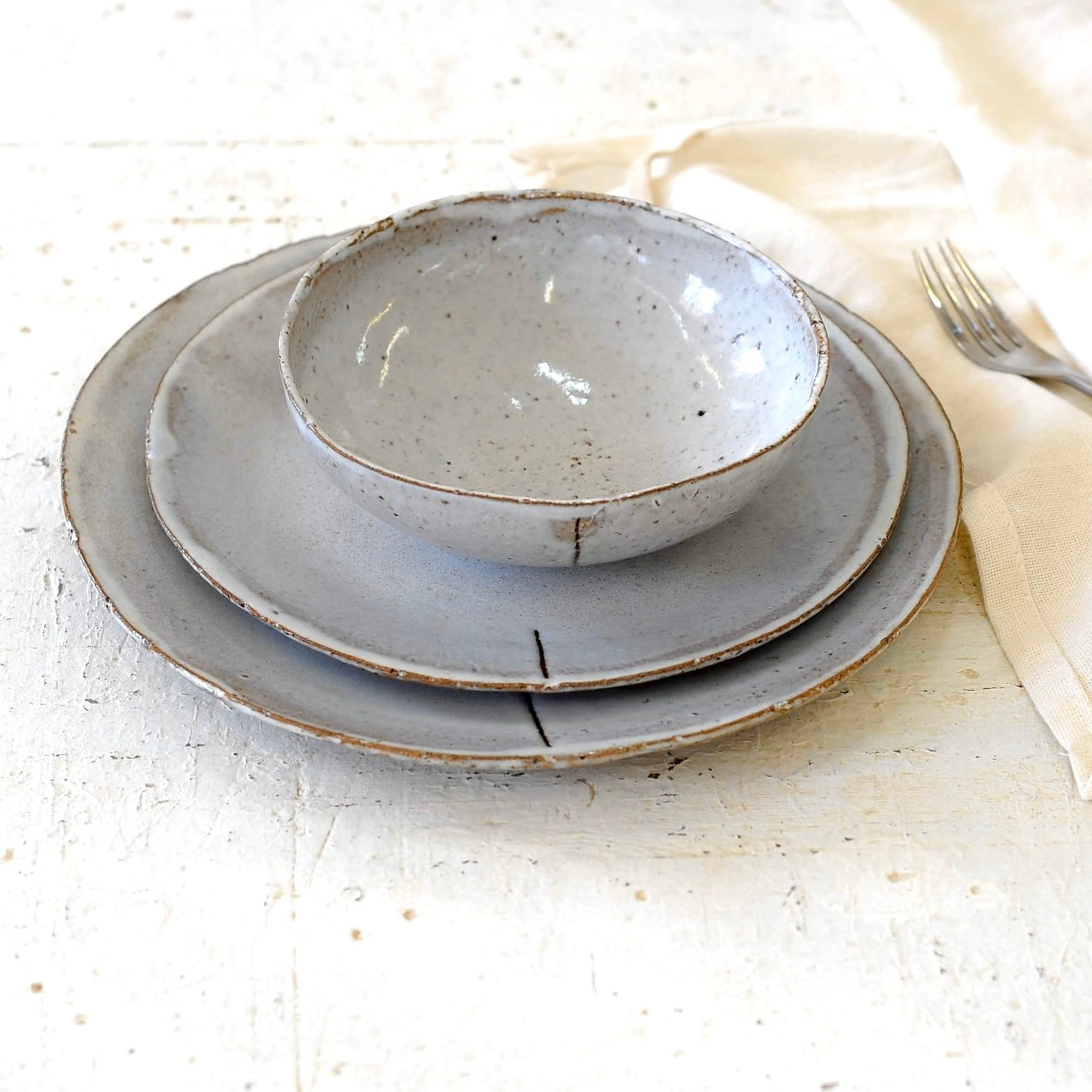 Service d’assiettes, autre vue
