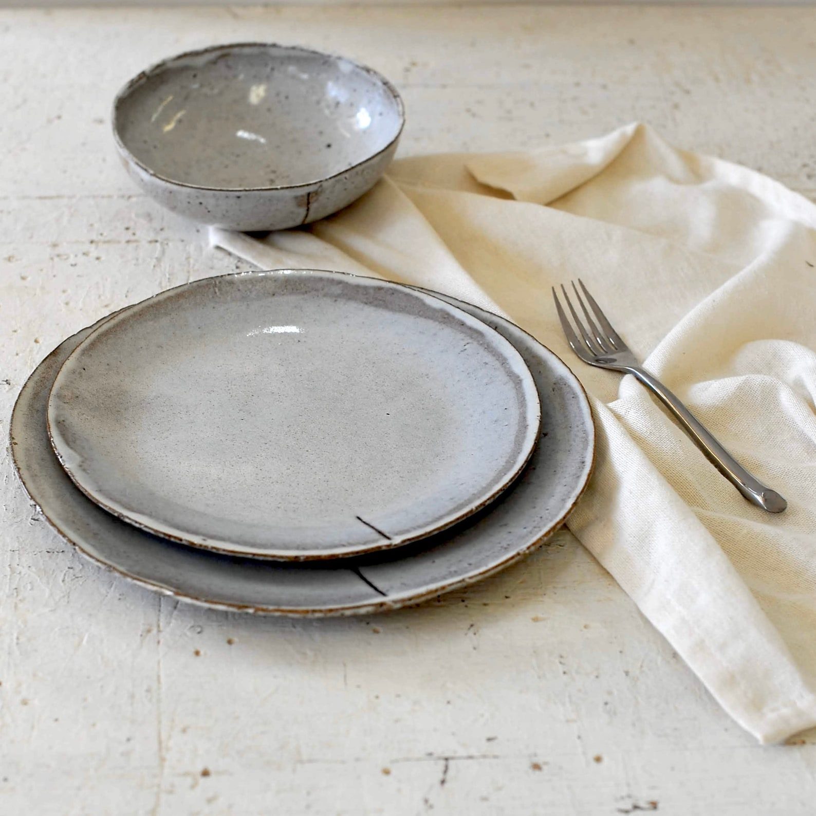 Service d’assiettes, autre vue