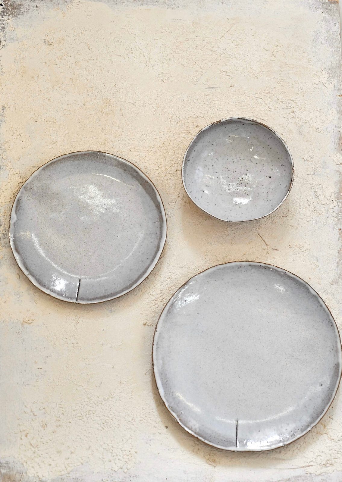 Service d’assiettes, autre vue