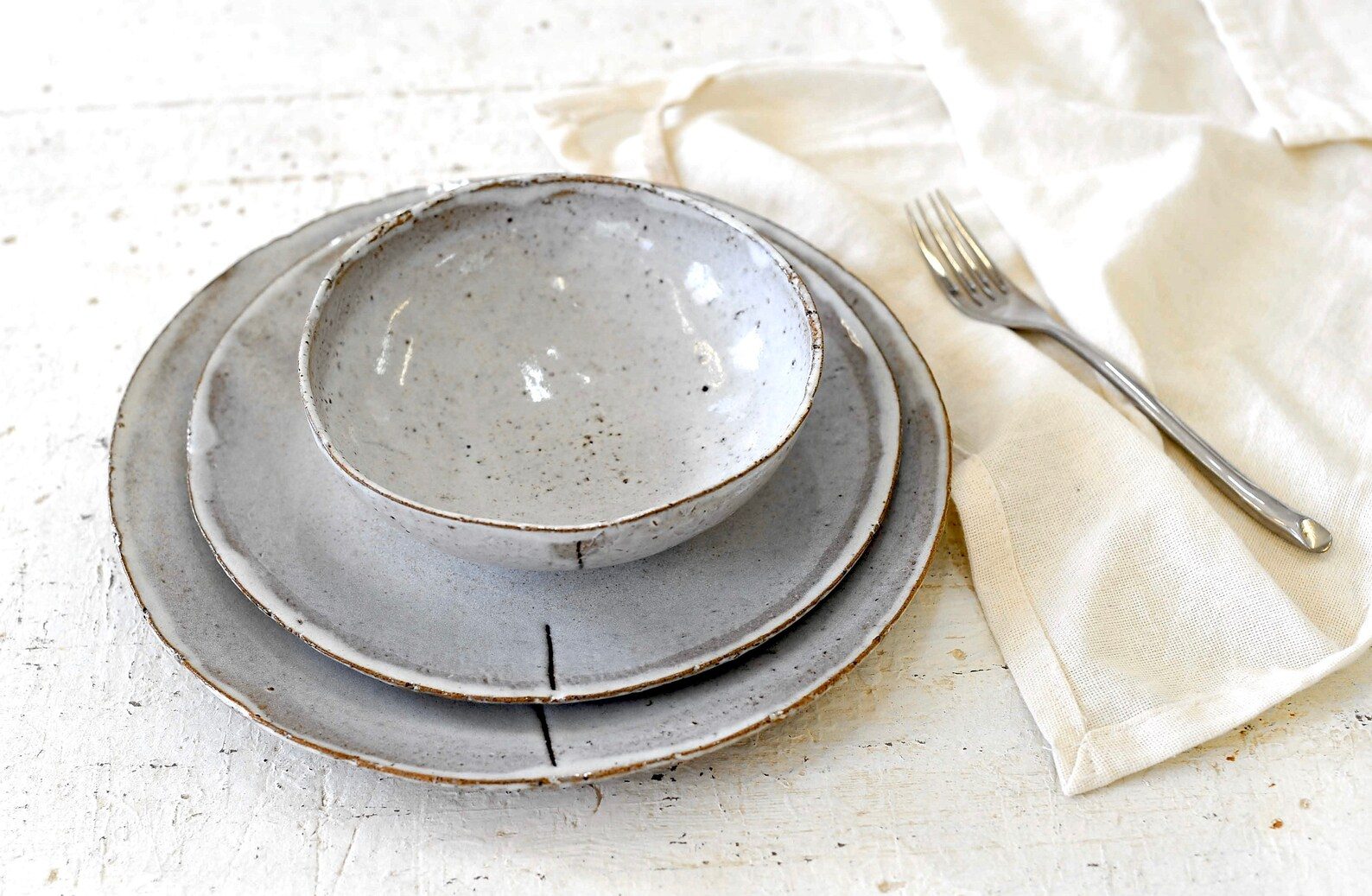 Service d’assiettes, autre vue