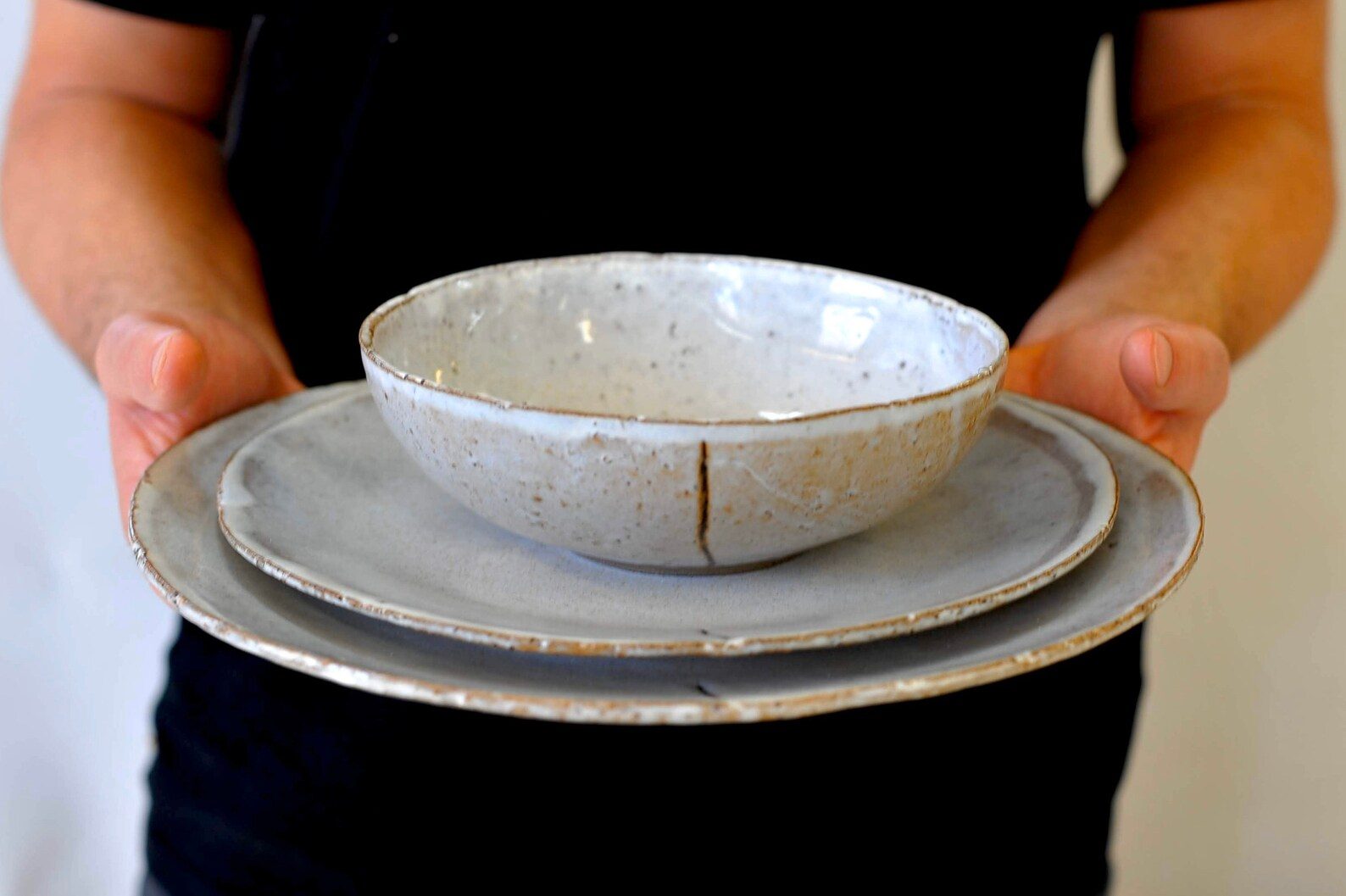 Service d’assiettes, autre vue
