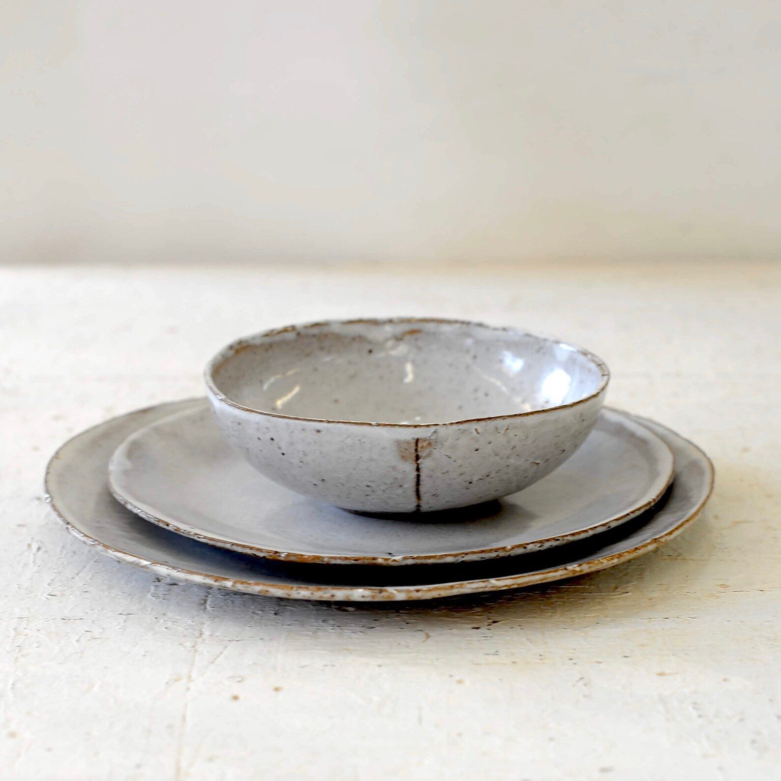 Service d’assiettes, autre vue