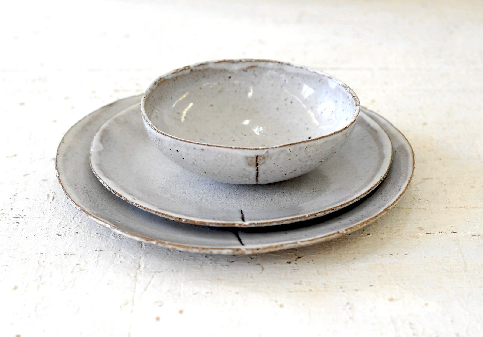 Service d’assiettes, autre vue