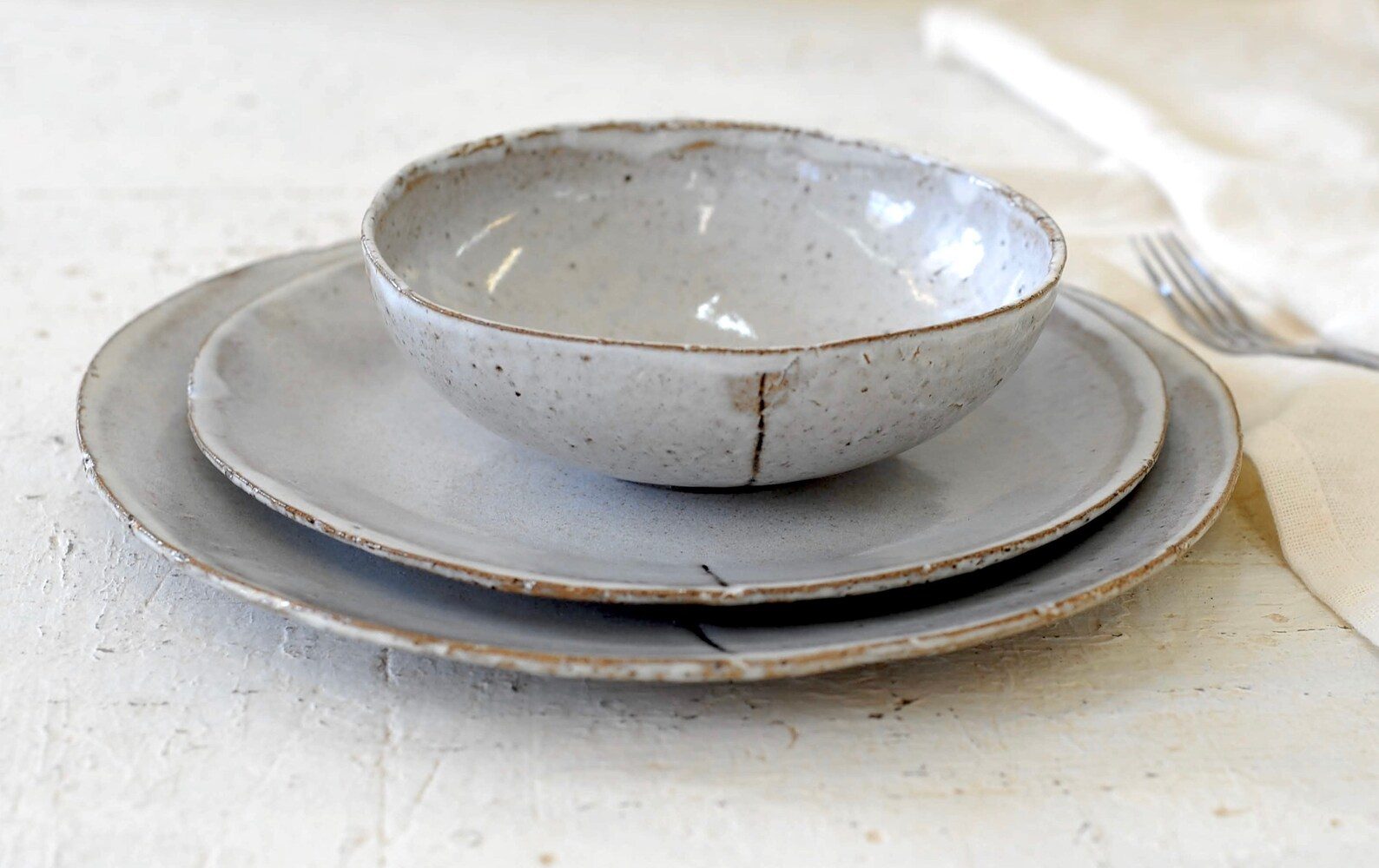 Service d’assiettes, autre vue